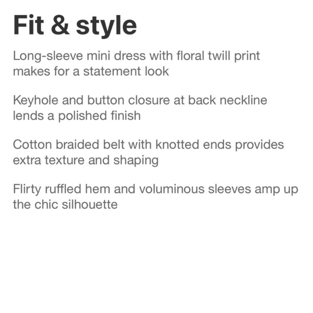 NWT Alexis x Target Long-Sleeve Rope Belt Tiered - Picture 7 of 7